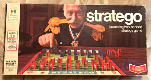 Vintage 1970 stratego board - vintage,