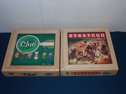 Stratego and clue - and,
